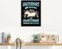 Artland Artprint Eenhoorn quote als poster muursticker in verschillende maten - Thumbnail 3