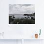 Artland Artprint Eenzame baai aan de zee als artprint op linnen muursticker in verschillende maten - Thumbnail 2