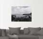 Artland Artprint Eenzame baai aan de zee als artprint op linnen muursticker in verschillende maten - Thumbnail 3