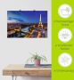 Artland Artprint Eiffeltoren en Seine s avonds Parijs als artprint van aluminium artprint voor buiten artprint op linnen poster muursticker - Thumbnail 6