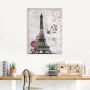 Artland Artprint Eiffeltoren grafiek als artprint van aluminium artprint voor buiten artprint op linnen poster muursticker - Thumbnail 2