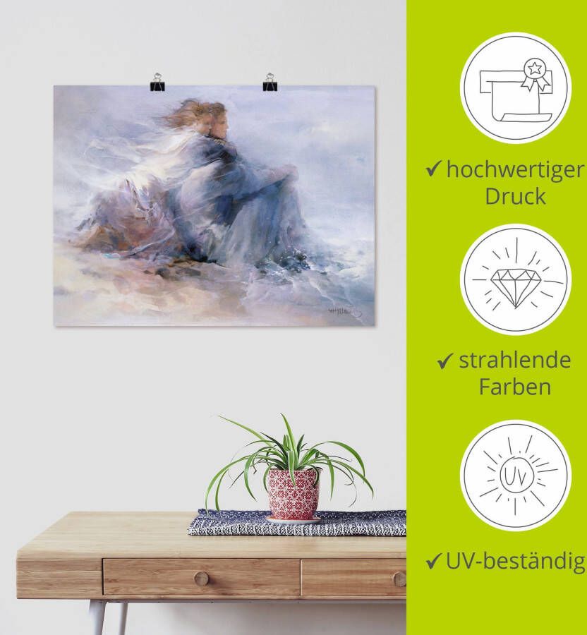 Artland Artprint Eindeloze vrijheid als artprint op linnen poster in verschillende formaten maten