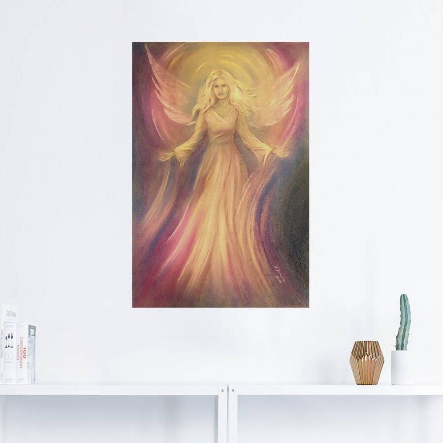 Artland Artprint Engel licht liefde spirituele schilderkunst als artprint van aluminium artprint voor buiten artprint op linnen poster muursticker