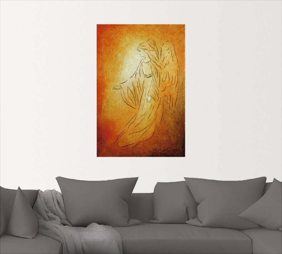 Artland Artprint Engel van de genezing engelkunst als artprint van aluminium artprint voor buiten artprint op linnen poster muursticker