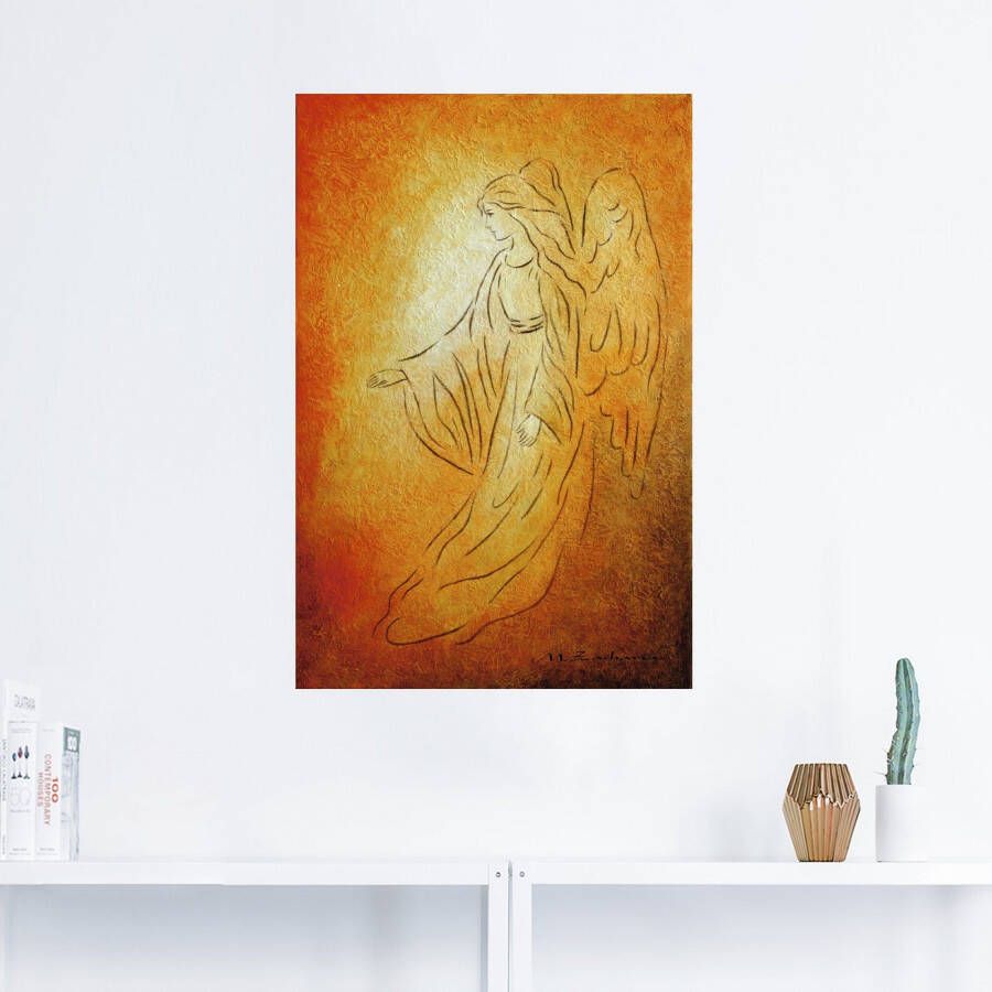 Artland Artprint Engel van de genezing engelkunst als artprint van aluminium artprint voor buiten artprint op linnen poster muursticker