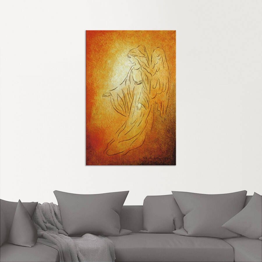 Artland Artprint Engel van de genezing engelkunst als artprint van aluminium artprint voor buiten artprint op linnen poster muursticker