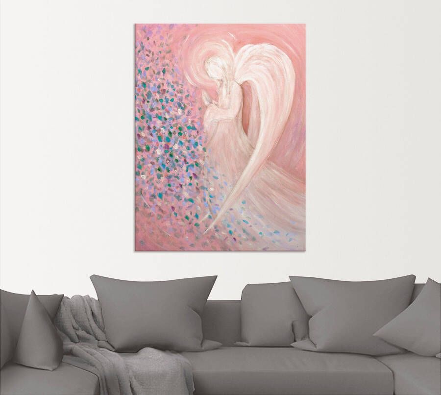 Artland Artprint Engelbeeld pastel als artprint van aluminium artprint voor buiten artprint op linnen poster muursticker