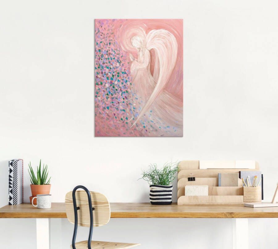 Artland Artprint Engelbeeld pastel als artprint van aluminium artprint voor buiten artprint op linnen poster muursticker