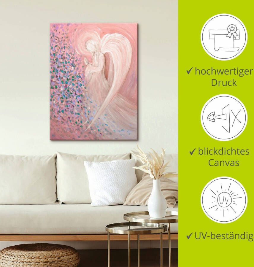 Artland Artprint Engelbeeld pastel als artprint van aluminium artprint voor buiten artprint op linnen poster muursticker