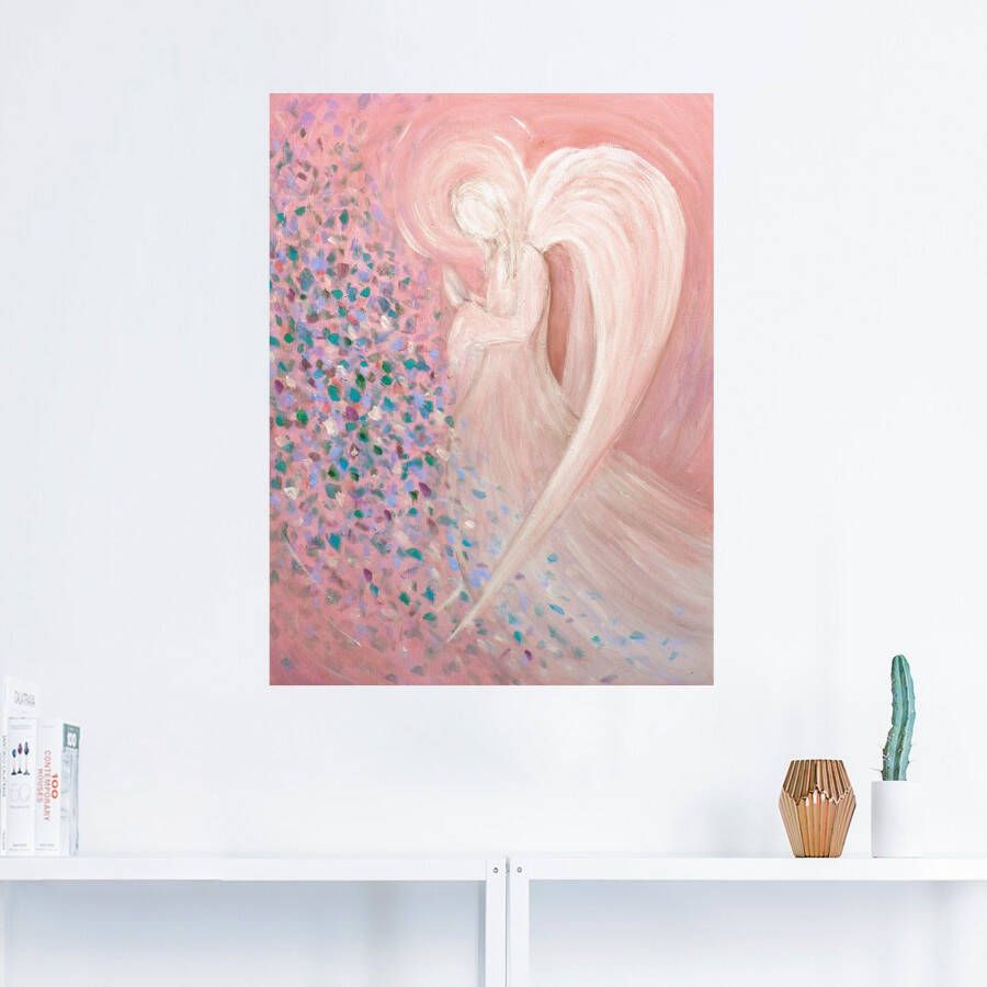 Artland Artprint Engelbeeld pastel als artprint van aluminium artprint voor buiten artprint op linnen poster muursticker