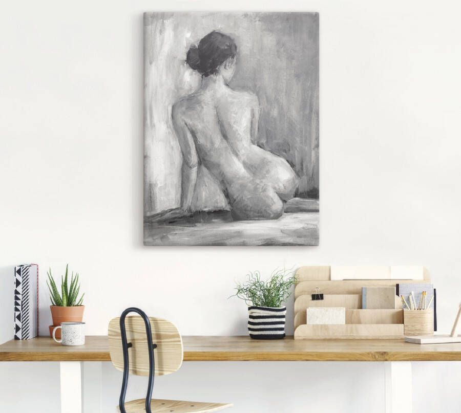 Artland Artprint Figuur in zwart & wit I als artprint van aluminium artprint voor buiten artprint op linnen poster muursticker