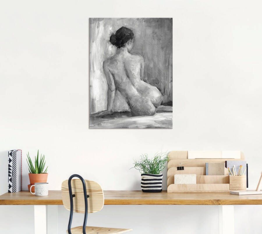 Artland Artprint Figuur in zwart & wit I als artprint van aluminium artprint voor buiten artprint op linnen poster muursticker