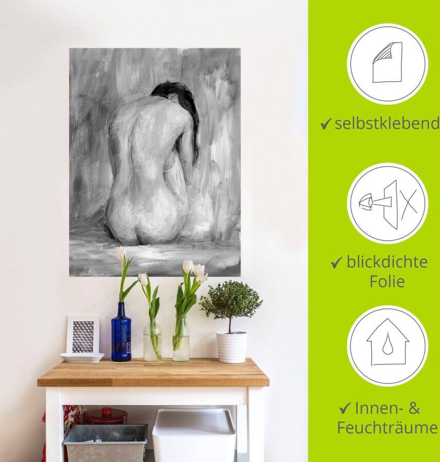 Artland Artprint Figuur in zwart & wit II als artprint van aluminium artprint voor buiten artprint op linnen poster muursticker