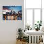 Artland Artprint Frankfurt am Main Skyline II als artprint van aluminium artprint voor buiten artprint op linnen poster in verschillende maten. maten - Thumbnail 3