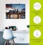 Artland Artprint Frankfurt am Main Skyline II als artprint van aluminium artprint voor buiten artprint op linnen poster in verschillende maten. maten - Thumbnail 4