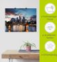 Artland Artprint Frankfurt am Main Skyline II als artprint van aluminium artprint voor buiten artprint op linnen poster in verschillende maten. maten - Thumbnail 5