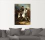 Artland Artprint Frederik De grote te paard. 1861 als artprint op linnen poster muursticker in verschillende maten - Thumbnail 3