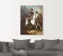 Artland Artprint Frederik De grote te paard. 1861 als artprint op linnen poster muursticker in verschillende maten - Thumbnail 2