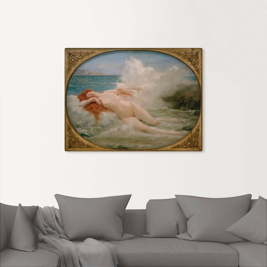 Artland Artprint Geboorte van Venus als artprint van aluminium artprint voor buiten artprint op linnen poster in verschillende maten. maten