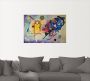 Artland Artprint Geel rood en blauw. 1925 als artprint van aluminium artprint voor buiten poster muursticker in diverse maten formaten - Thumbnail 3