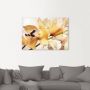 Artland Artprint Gele orchidee als artprint van aluminium artprint voor buiten artprint op linnen poster in verschillende maten. maten - Thumbnail 4