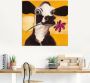 Artland Artprint Gelukkige koe als artprint op linnen poster muursticker in verschillende maten - Thumbnail 2