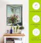 Artland Artprint Geraniums aan het raam als artprint van aluminium artprint voor buiten artprint op linnen poster muursticker - Thumbnail 6