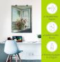 Artland Artprint Geraniums aan het raam als artprint van aluminium artprint voor buiten artprint op linnen poster muursticker - Thumbnail 5