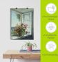 Artland Artprint Geraniums aan het raam als artprint van aluminium artprint voor buiten artprint op linnen poster muursticker - Thumbnail 6