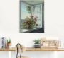 Artland Artprint Geraniums aan het raam als artprint van aluminium artprint voor buiten artprint op linnen poster muursticker - Thumbnail 2