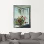 Artland Artprint Geraniums aan het raam als artprint van aluminium artprint voor buiten artprint op linnen poster muursticker - Thumbnail 4