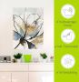 Artland Artprint Geschetst bloemenpatroon I als artprint van aluminium artprint voor buiten artprint op linnen poster muursticker - Thumbnail 4