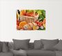 Artland Artprint Gezond leven fruit en groentenmand als artprint van aluminium artprint op linnen muursticker of poster in verschillende maten - Thumbnail 2