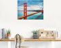 Artland Artprint Golden Gate Bridge als artprint van aluminium artprint voor buiten artprint op linnen poster muursticker - Thumbnail 4