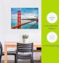 Artland Artprint Golden Gate Bridge als artprint van aluminium artprint voor buiten artprint op linnen poster muursticker - Thumbnail 6