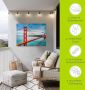 Artland Artprint Golden Gate Bridge als artprint van aluminium artprint voor buiten artprint op linnen poster muursticker - Thumbnail 7