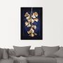 Artland Artprint Gouden gingko als artprint op linnen poster in verschillende formaten maten - Thumbnail 2