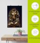 Artland Artprint Grafbeeld van koning Toetanchamon als artprint op linnen poster in verschillende formaten maten - Thumbnail 5