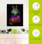 Artland Artprint Grappige dj kat party muziek als artprint van aluminium artprint op linnen muursticker of poster in verschillende maten - Thumbnail 5