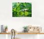 Artland Artprint Groene achtergrond met gras als artprint op linnen poster muursticker in verschillende maten - Thumbnail 2