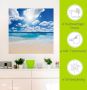 Artland Artprint Groot strandlandschap als artprint op linnen poster muursticker in verschillende maten - Thumbnail 4