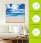 Artland Artprint Groot strandlandschap als artprint op linnen poster muursticker in verschillende maten - Thumbnail 6