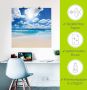 Artland Artprint Groot strandlandschap als artprint op linnen poster muursticker in verschillende maten - Thumbnail 5