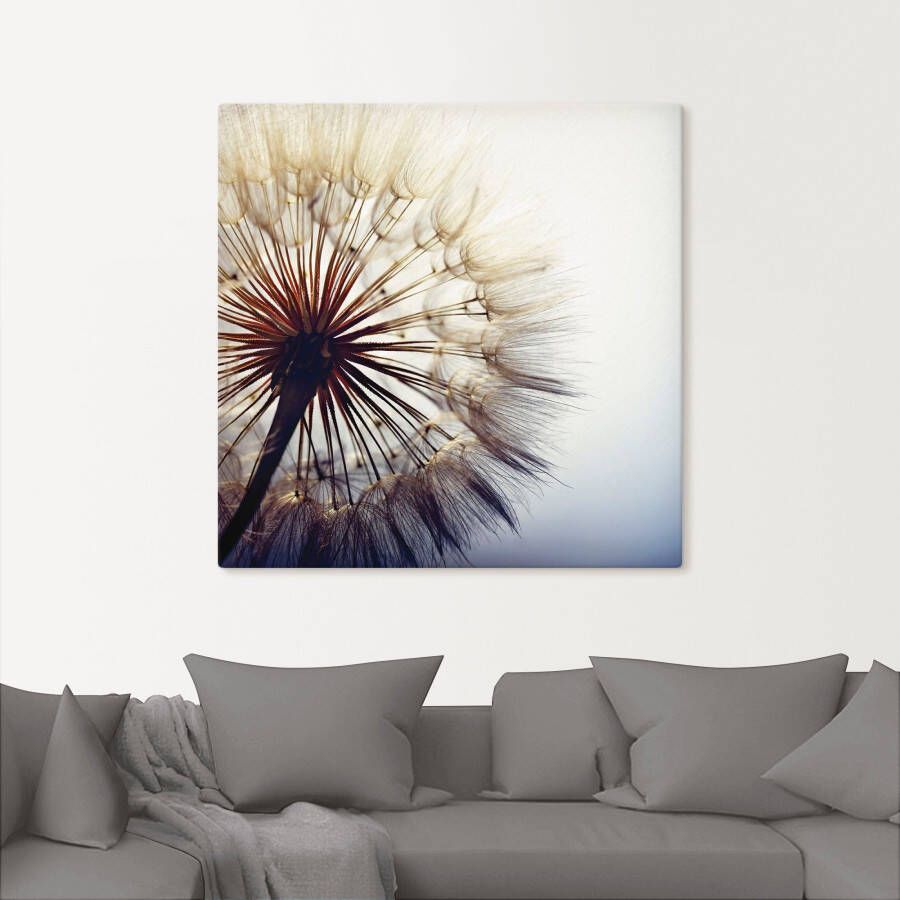 Artland Artprint Grote pluizenbol als artprint van aluminium artprint voor buiten artprint op linnen poster muursticker