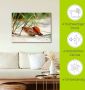 Artland Artprint Grote schelp op het strand als artprint op linnen poster muursticker in verschillende maten - Thumbnail 5