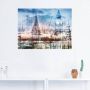 Artland Artprint Hamburg Collage II als artprint op linnen muursticker in verschillende maten - Thumbnail 3