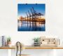 Artland Artprint op linnen Hamburg Containerterminals - Thumbnail 2