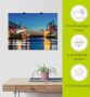 Artland Artprint Hamburg Haven s avonds 2 als artprint op linnen poster in verschillende formaten maten - Thumbnail 5