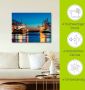 Artland Artprint Hamburg Haven s avonds 2 als artprint op linnen poster in verschillende formaten maten - Thumbnail 4