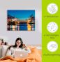 Artland Artprint Hamburg Haven s avonds 2 als artprint op linnen poster in verschillende formaten maten - Thumbnail 5